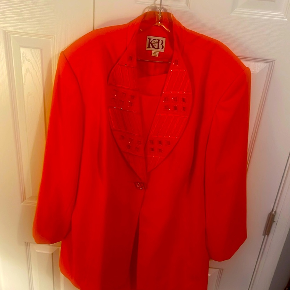 Beautiful Church Attire in orange